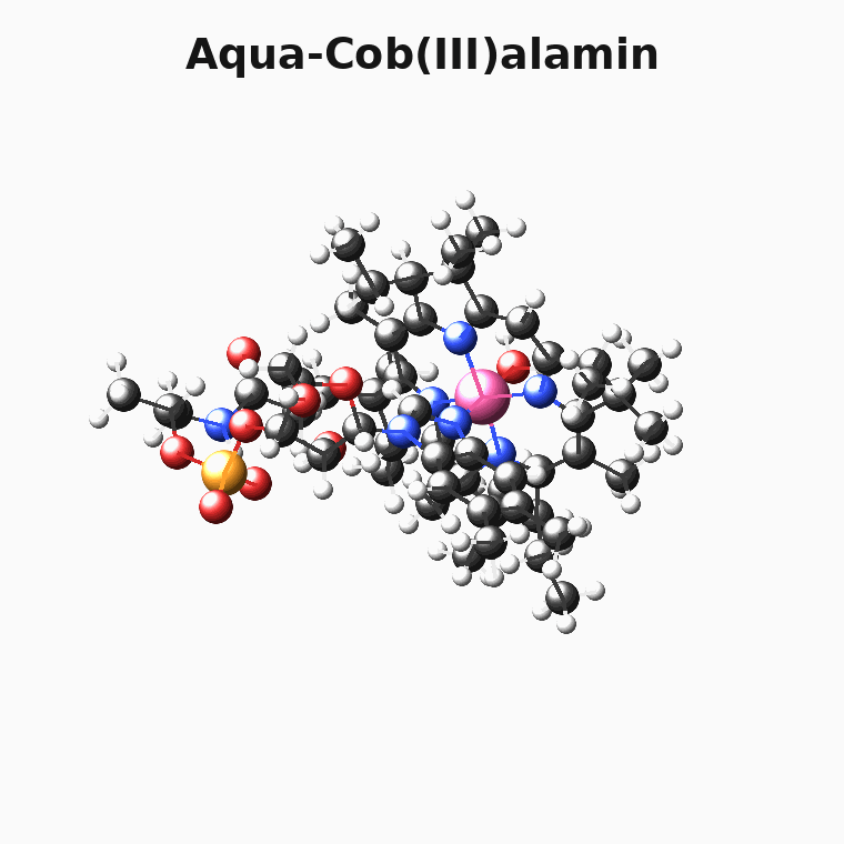 aqua-Cob(III)alamin (B3LYP)