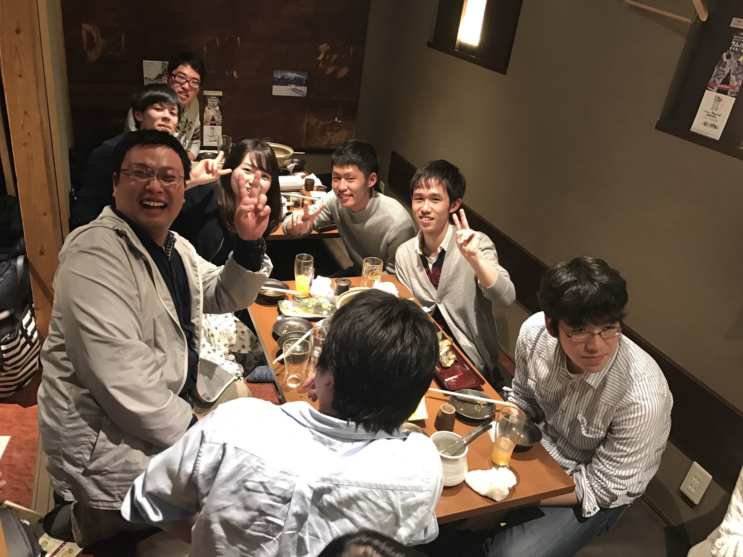 歓迎会の様子