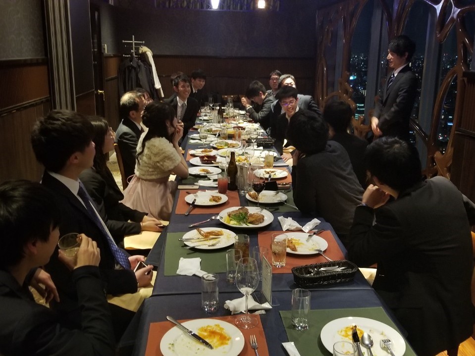 謝恩会の様子(2018)