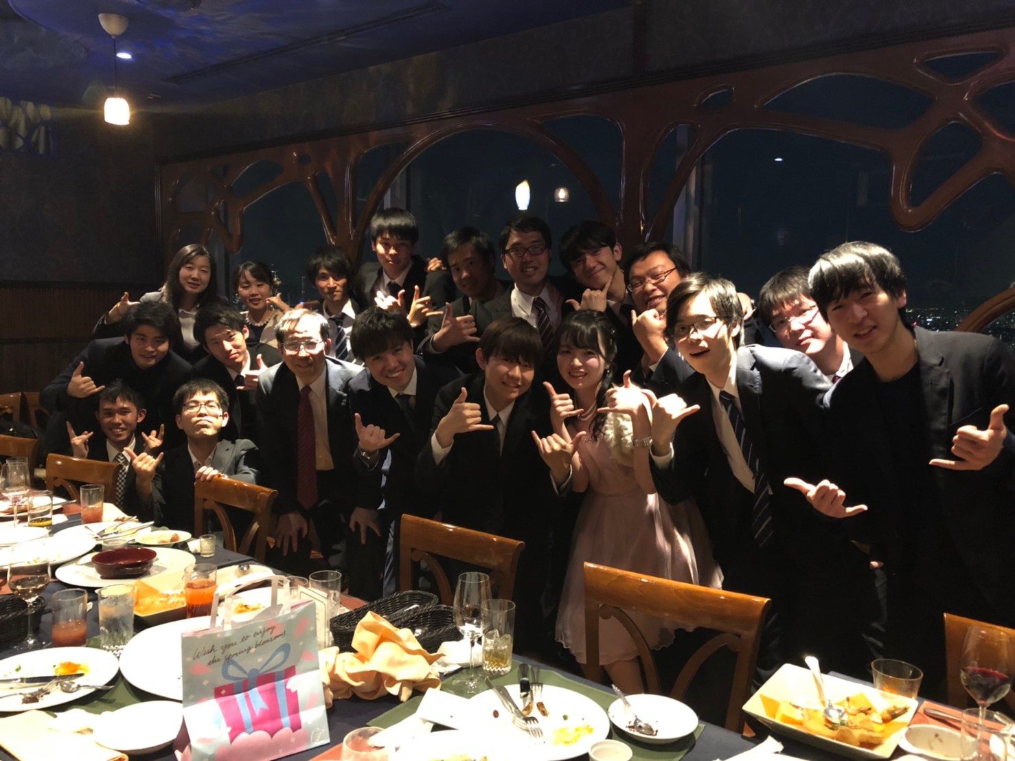 謝恩会の様子(2018)
