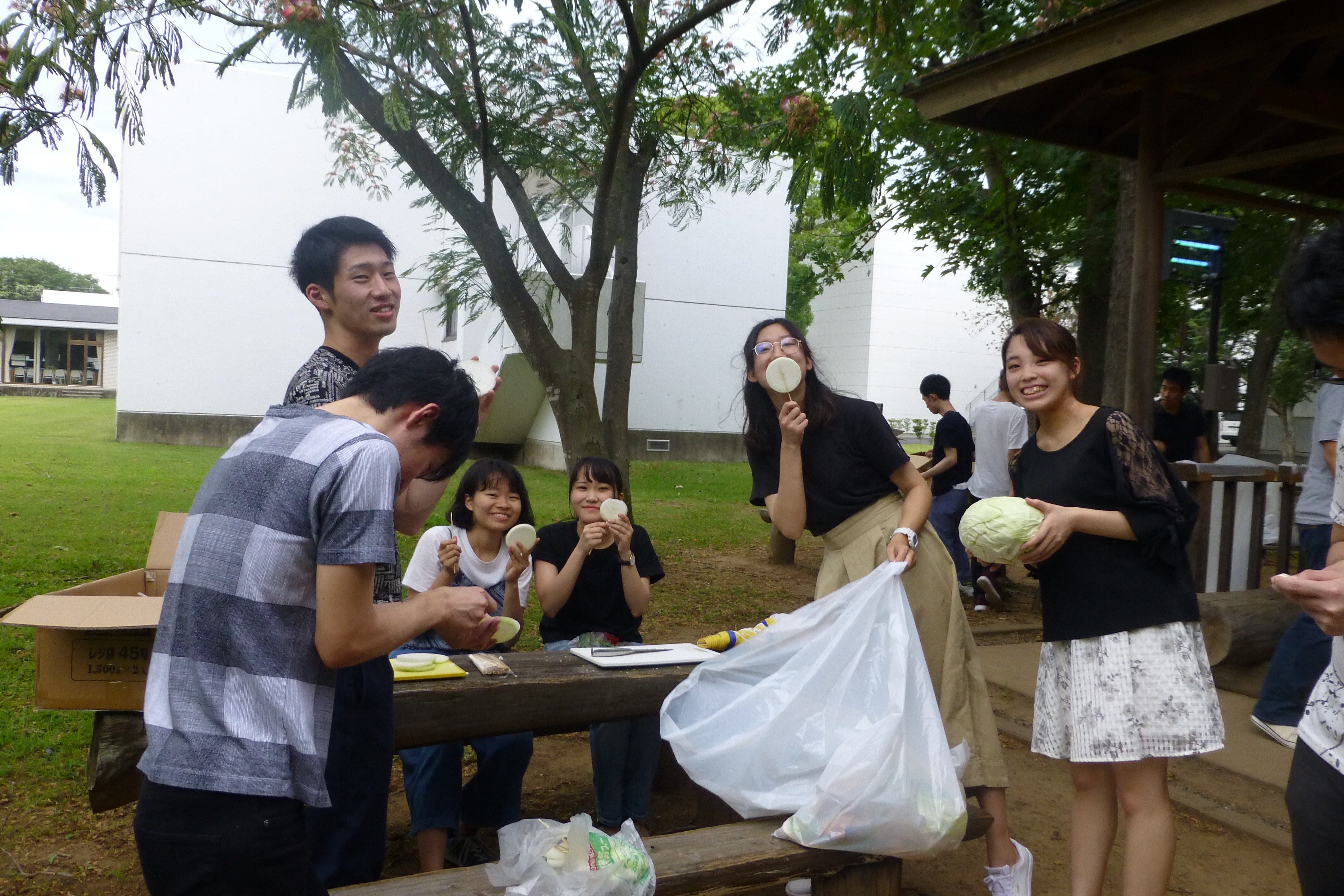 BBQの様子(2018)