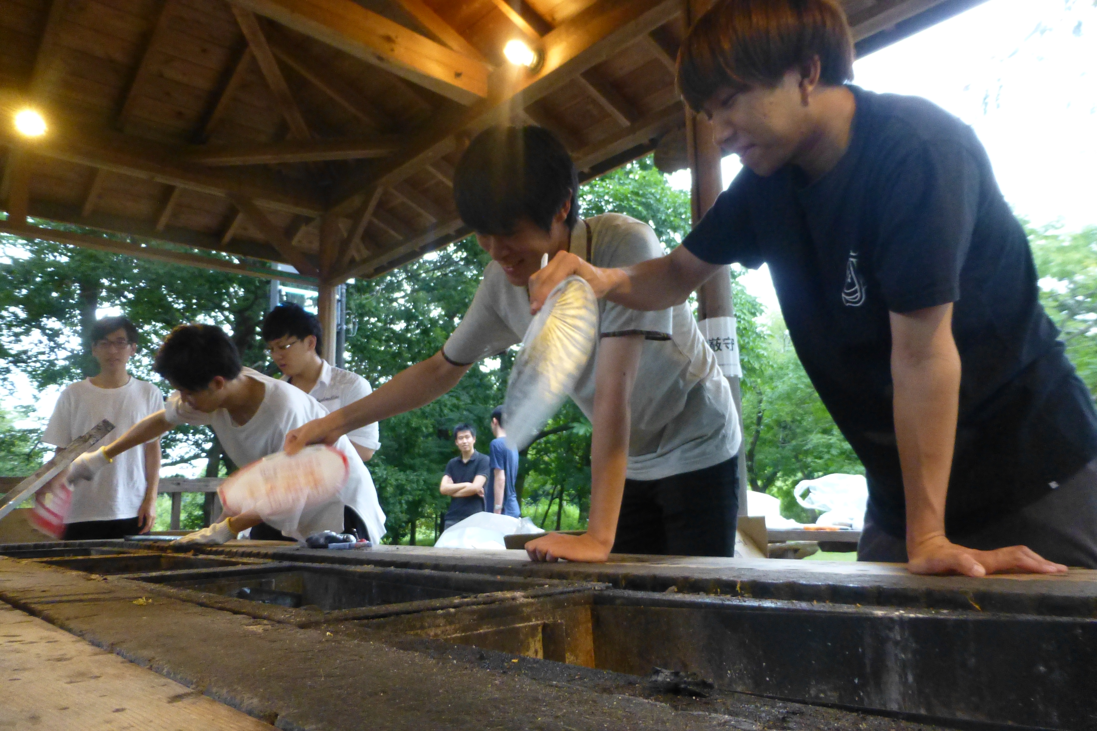 BBQの様子(2018)