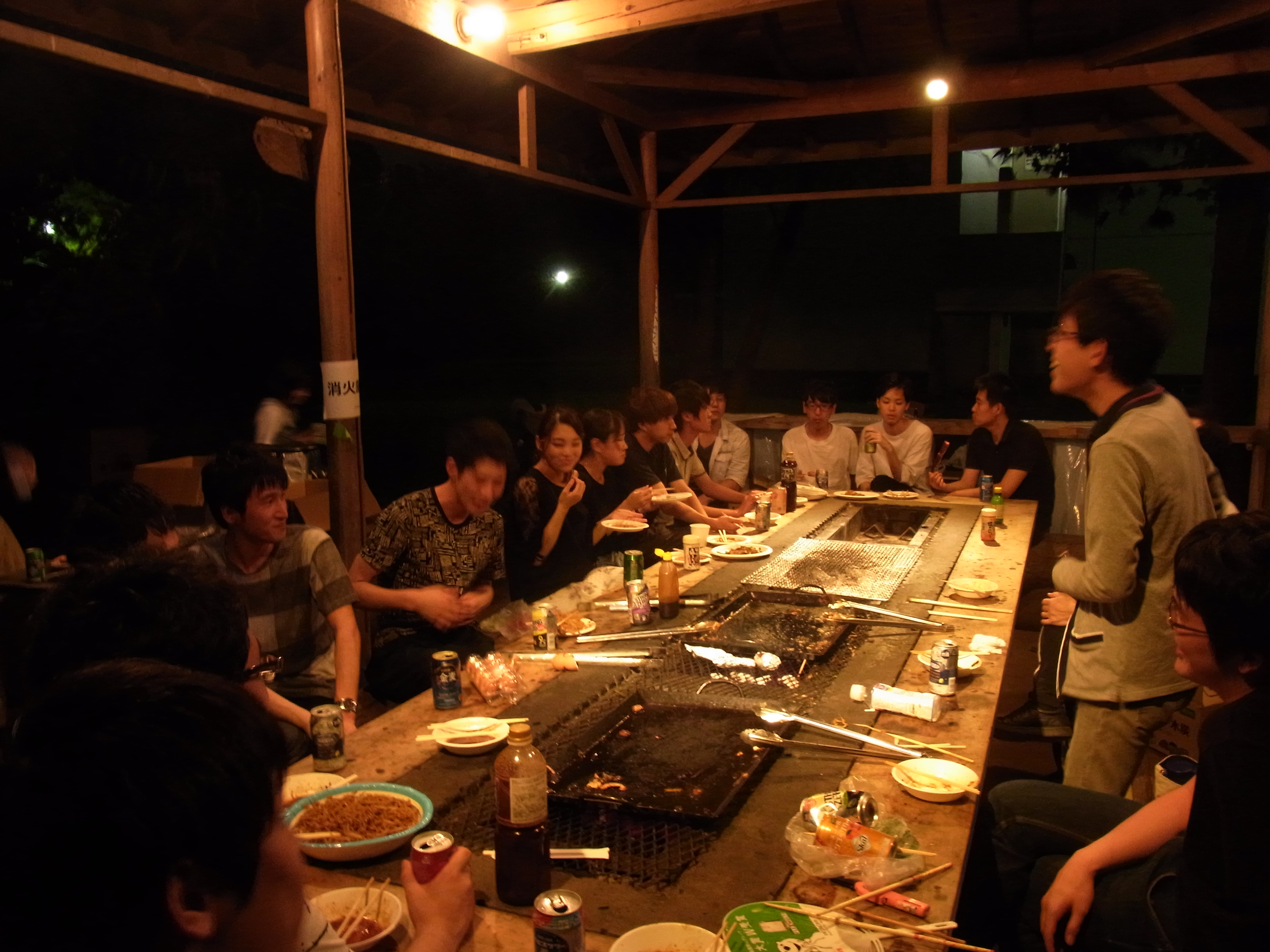 BBQの様子(2018)