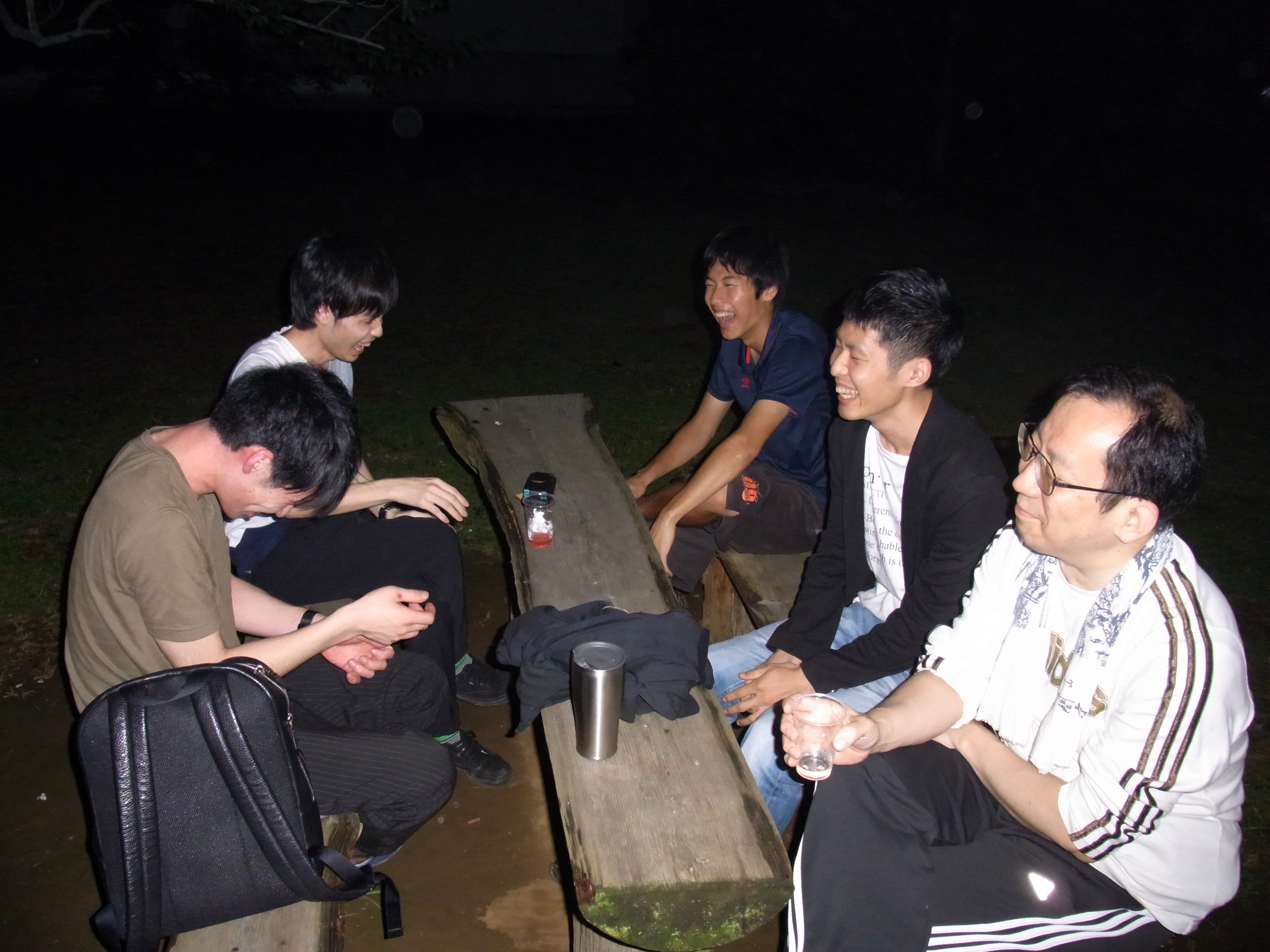 BBQの様子