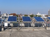 1.2-kW PV system settled by the lab.