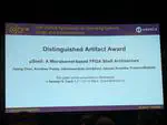 μShell が OSDI 2026 で Distinguished Artifact Award を受賞