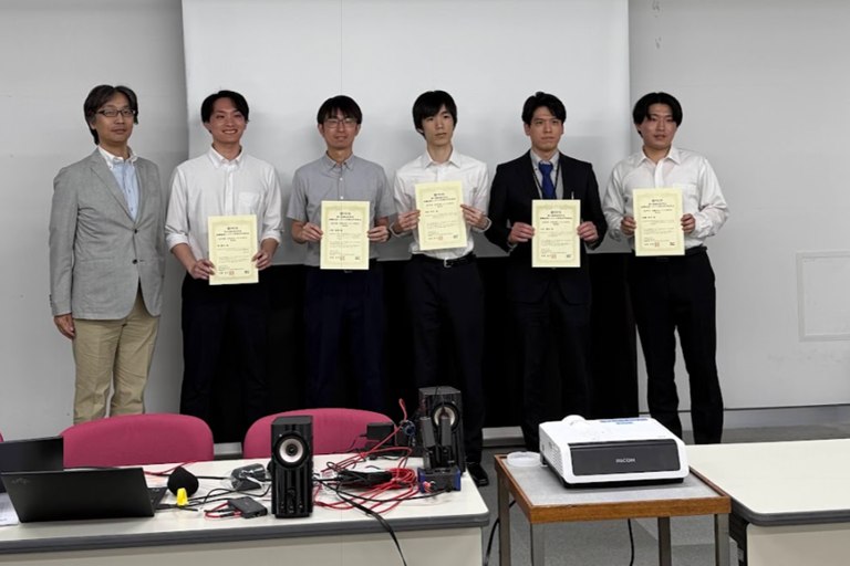 広瀬君の無線通信システム研究会奨励賞受賞