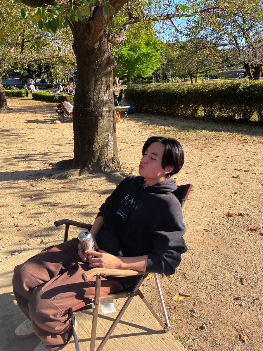 肉焼き名人休憩中