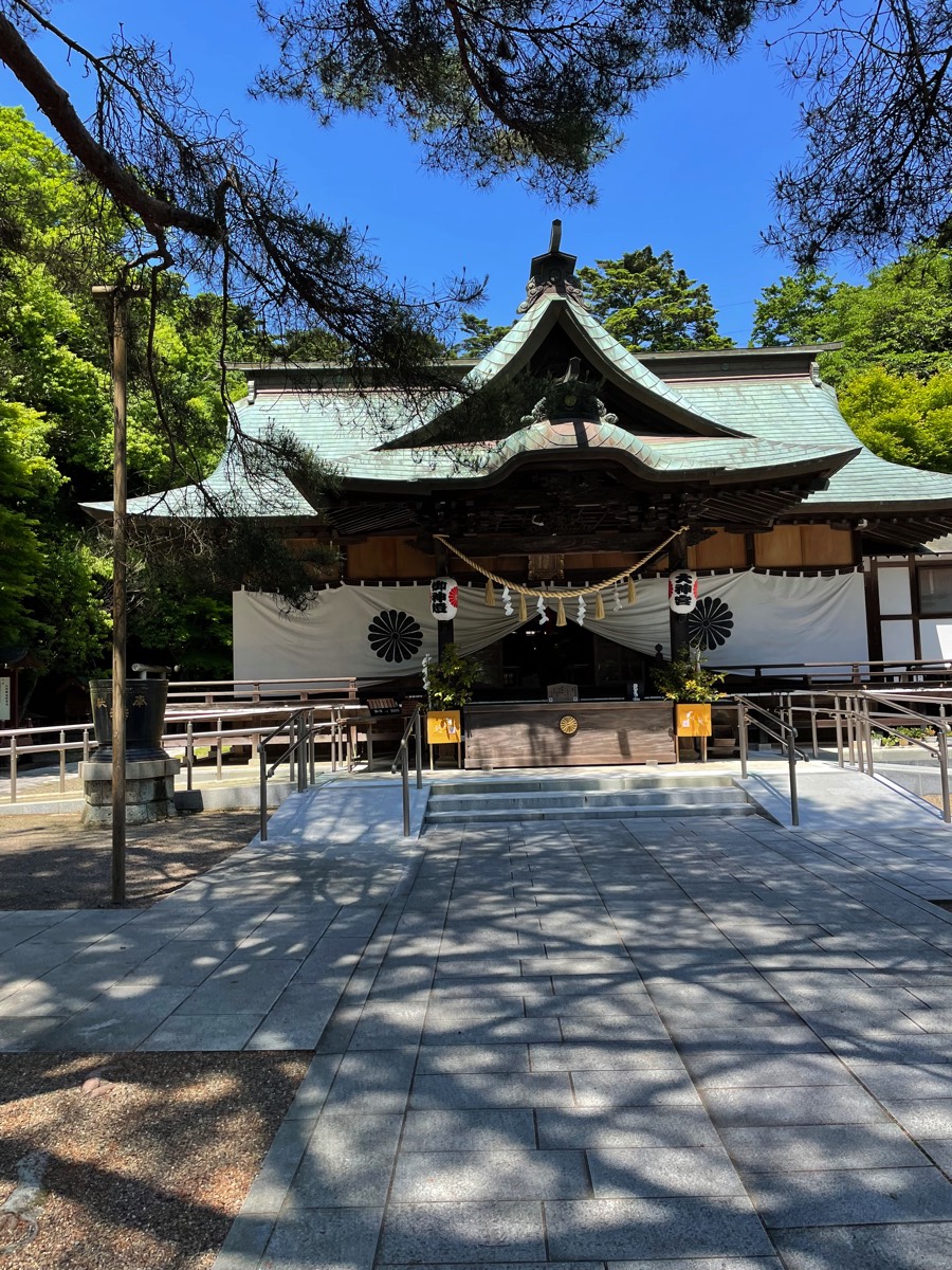村松虚空蔵尊ちかくの神社
