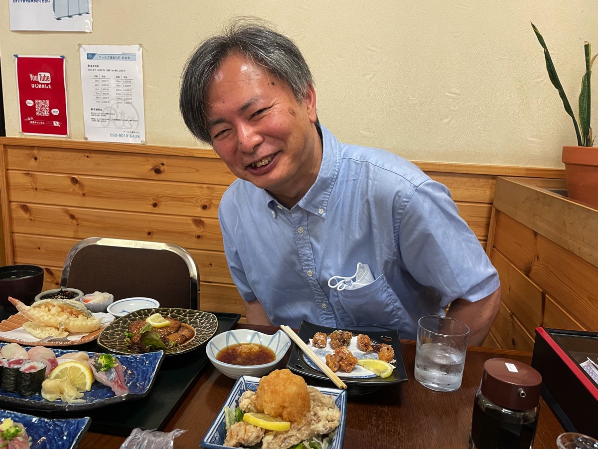 最終日の前日の夜の晩餐