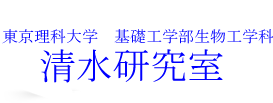 東京理科大学基礎工学部生物工学科清水研究室