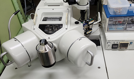Atmosphere-controlled scanning probe microscopy