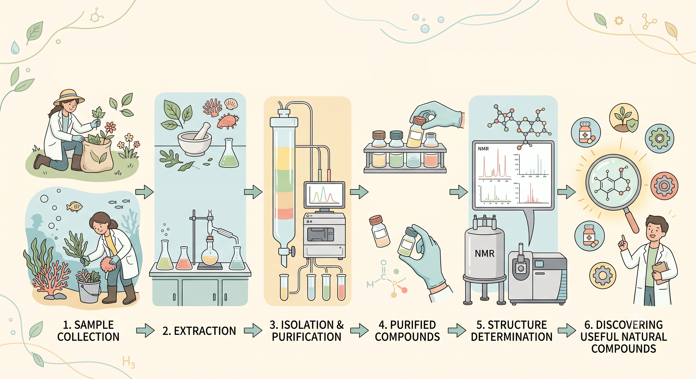 Natural Product Chemistry Workflow